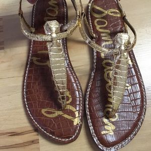Sam Edelman Gigi Sandals - Gold